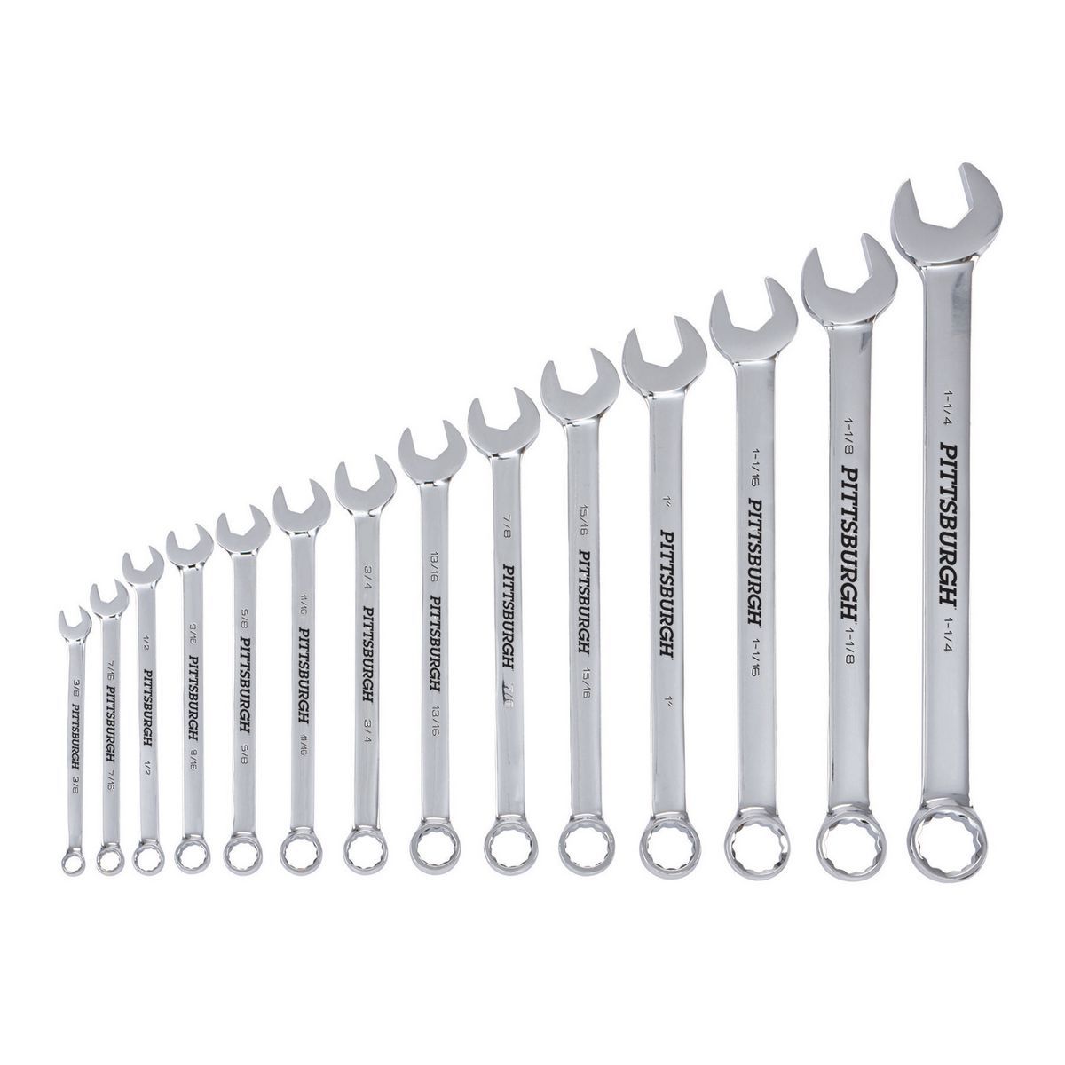 14 Piece SAE V-Groove Combination Wrench Set T32082