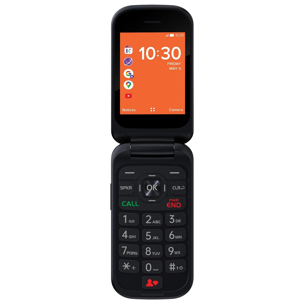 Black Flip Phone 4G LTE 5 Megapixels L297