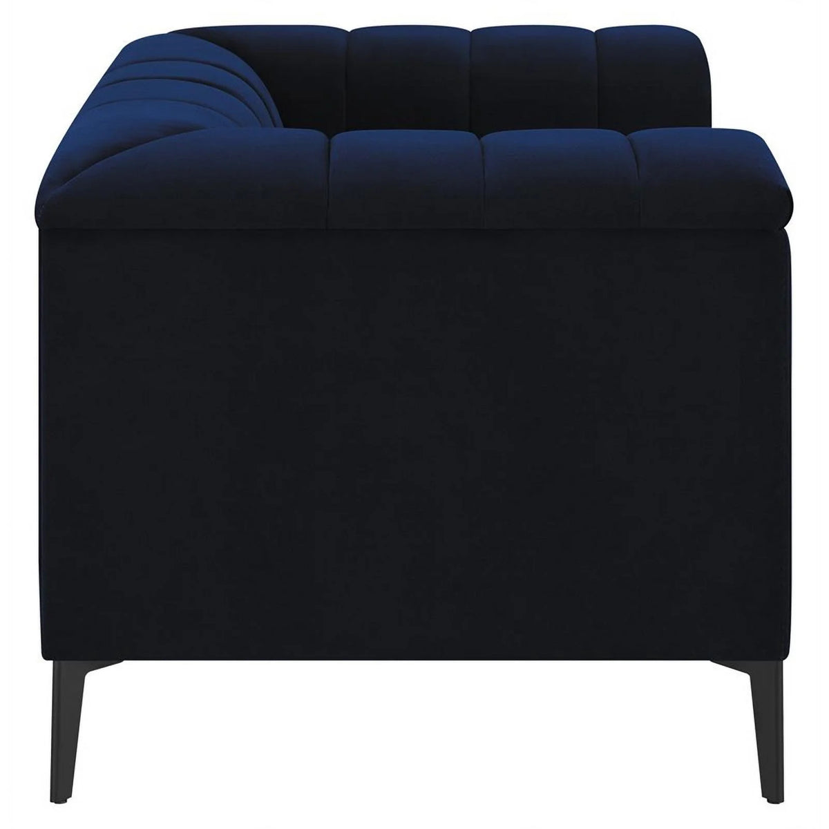 Blue Tuxedo Arm Chair K11335