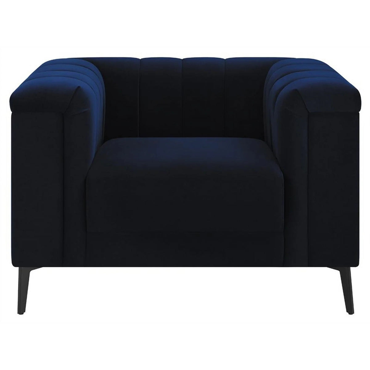 Blue Tuxedo Arm Chair K11335