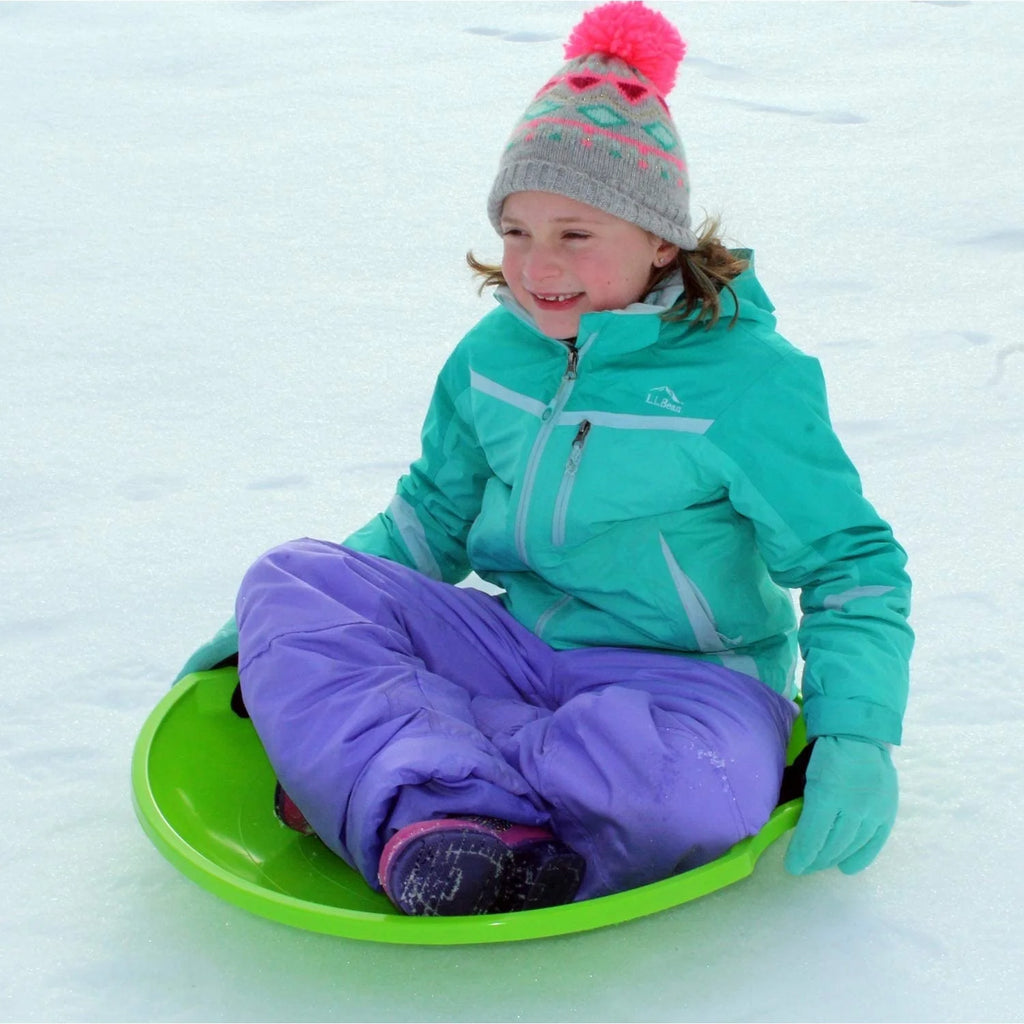 Green/Orange Flying Saucer Sled Combo Pack, 26" B1135