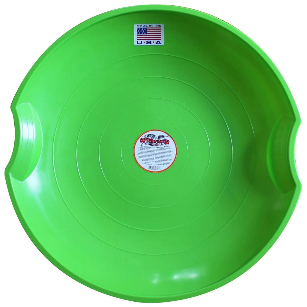 Green/Orange Flying Saucer Sled Combo Pack, 26" B1135