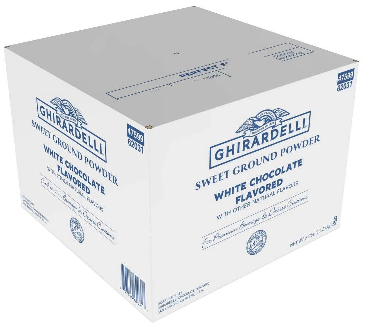 White Chocolate Flavor Beverage Mix 25-Pound Package J650711
