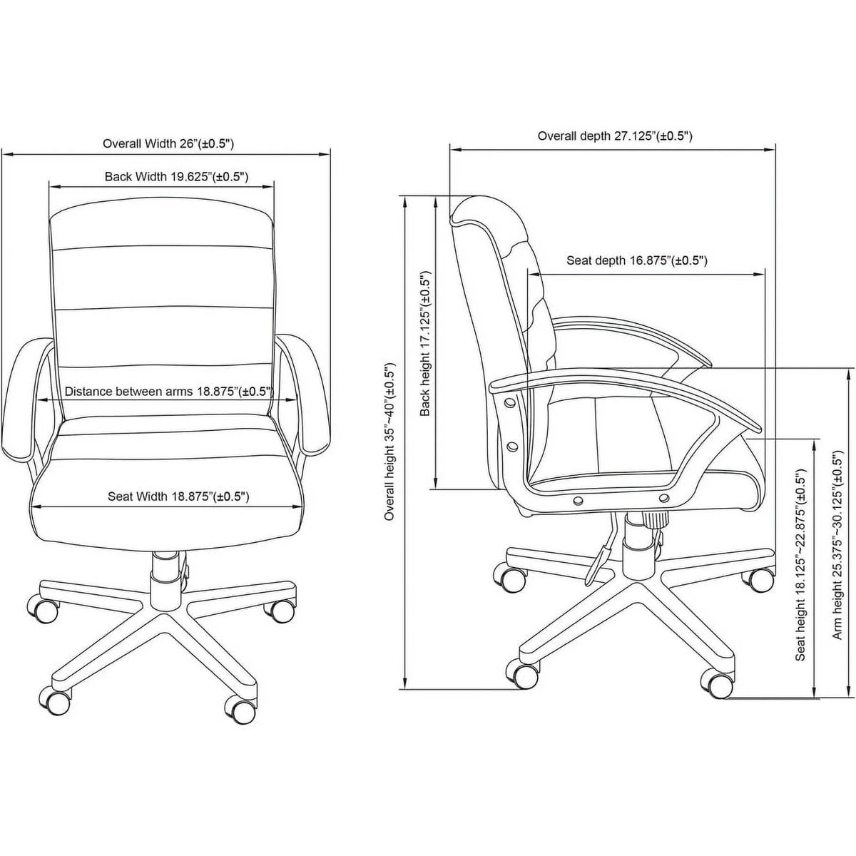 Fabric Task Chair J550046