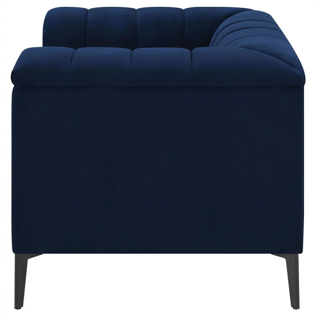 Blue Tuxedo Arm Chair K11335