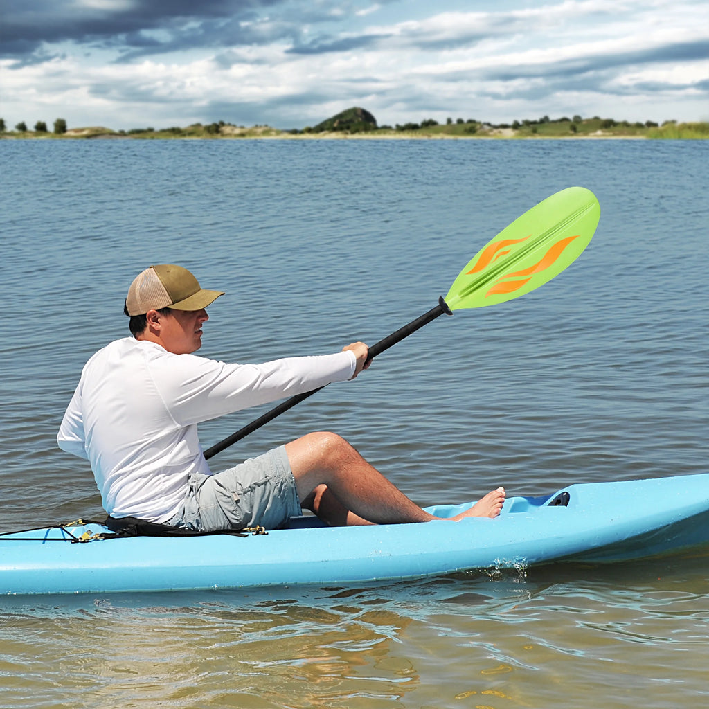 85" Green & Orange Kayak Paddle K48429