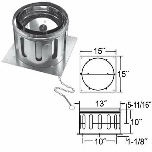 10x22 Anchor Plate with Damper N59129