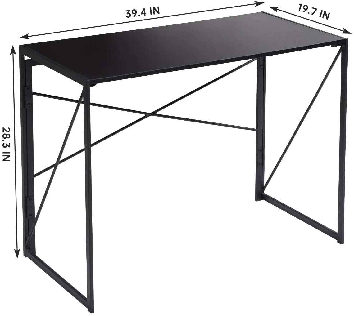 Folding Desk 39.4 inch Brown X49052