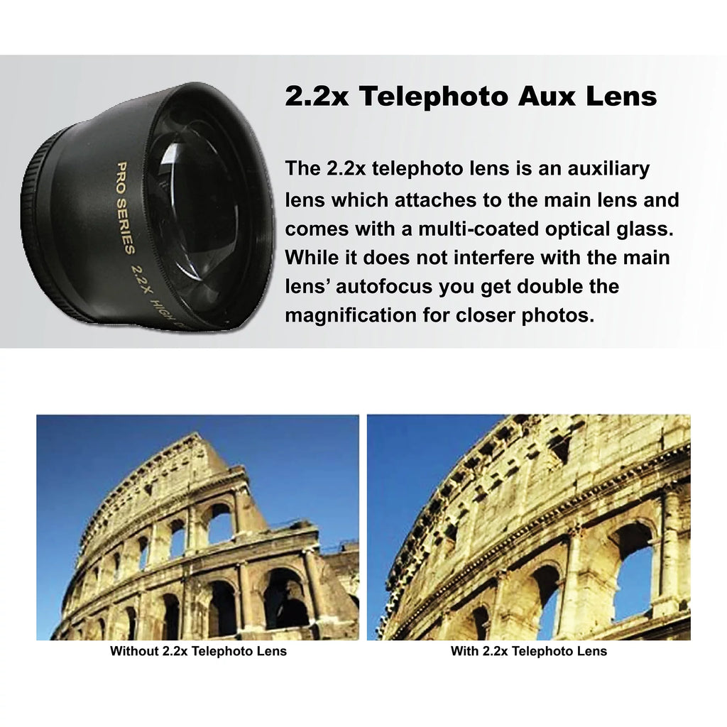 White Mirrorless Camera with 16-50mm Lens M45294