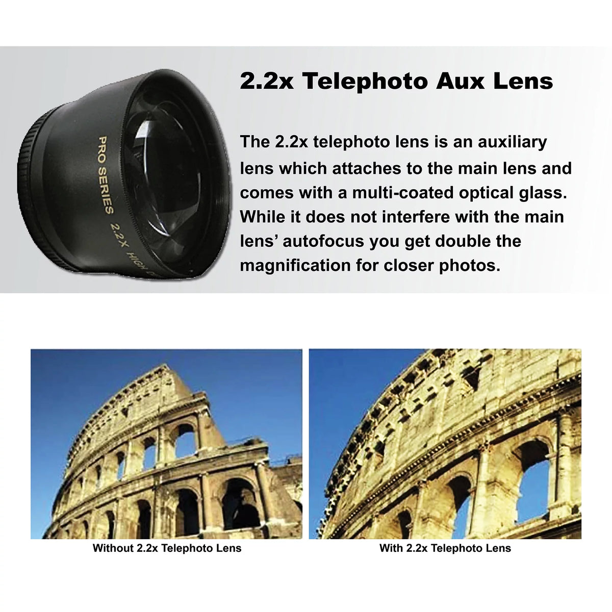 White Mirrorless Camera with 16-50mm Lens M45294